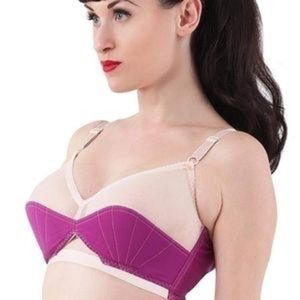 What Katie Did 34D Liz Bra in Grape